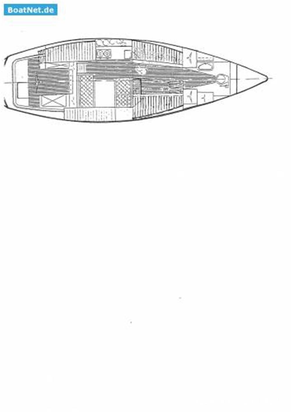 Baltika 10,40 m Decksalon Segelyacht